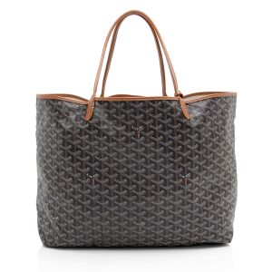 Goyard Goyardine Canvas St. Louis GM Tote