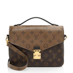 Louis Vuitton Reverse Monogram Pochette Metis Shoulder Bag